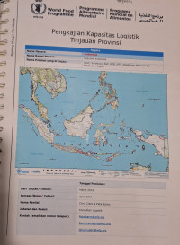 Pengkajian Kapasitas Logistik Tinjauan Provinsi