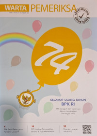 Warta Pemeriksa : Selamat Ulang Tahun BPK RI