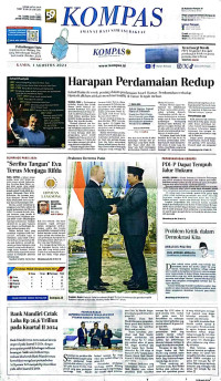 Koran Kompas 1 Agustus 2024 - No. 034 Tahun ke-60