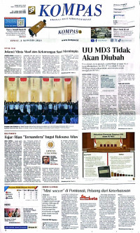 Koran Kompas 2 Agustus 2024 - No. 035 Tahun ke-60