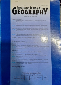 Indonesian Journal of Geography Vol. 46, No.1