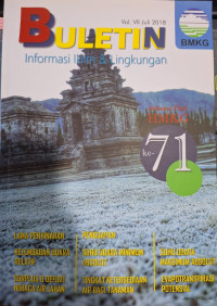 Buletin Informasi Iklim dan Lingkunga Vol. VII