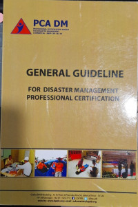 General Guideline for Disaster Management Professional Certification