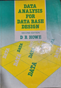 Data analysis for data base design
