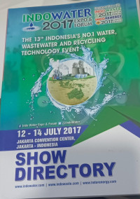 The 13th Indonesia's No. 1 Water, Wastewater and recycling Technology Event