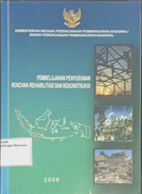 Pembelajaran Penyusunan Rencana Rehabilitasi dan Rekonstruksi