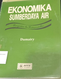 Ekonomika SumberDaya Air