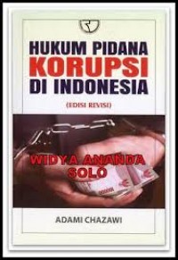 Hukum pidana korupsi di indonesia