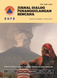 Jurnal Dialog Penanggulangan Bencana Vol. 8 No. 2 Tahun 2017