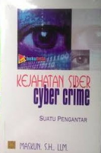 Kejahatan siber : cyber crime