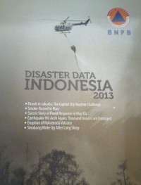 Disaster Data Indonesia 2013