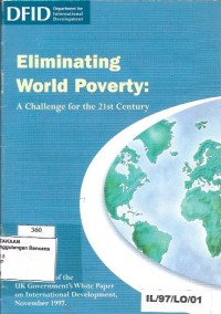 Eliminating world poverty: a challenge for the 21st century
