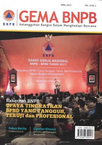 Gema BNPB Vol. 8 No. 1 April 2017