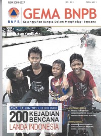 Gema BNPB Vol. 4 No. 1 Juli 2013