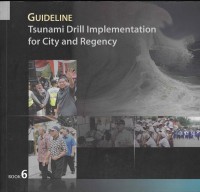 Guideline tsunami drill implementation for city and regency