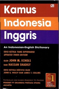 Kamus indonesia - inggris : edisi ketiga yang diperbarui