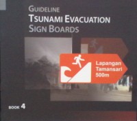 Guideline tsunami evacuation sign boards