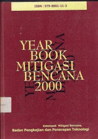 Yearbook mitigasi bencana 2000
